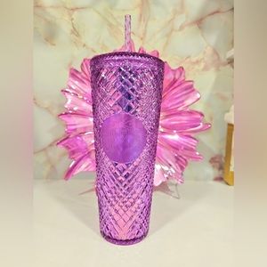 Starbucks Valentines Day 2023 Pink Jeweled Tumbler